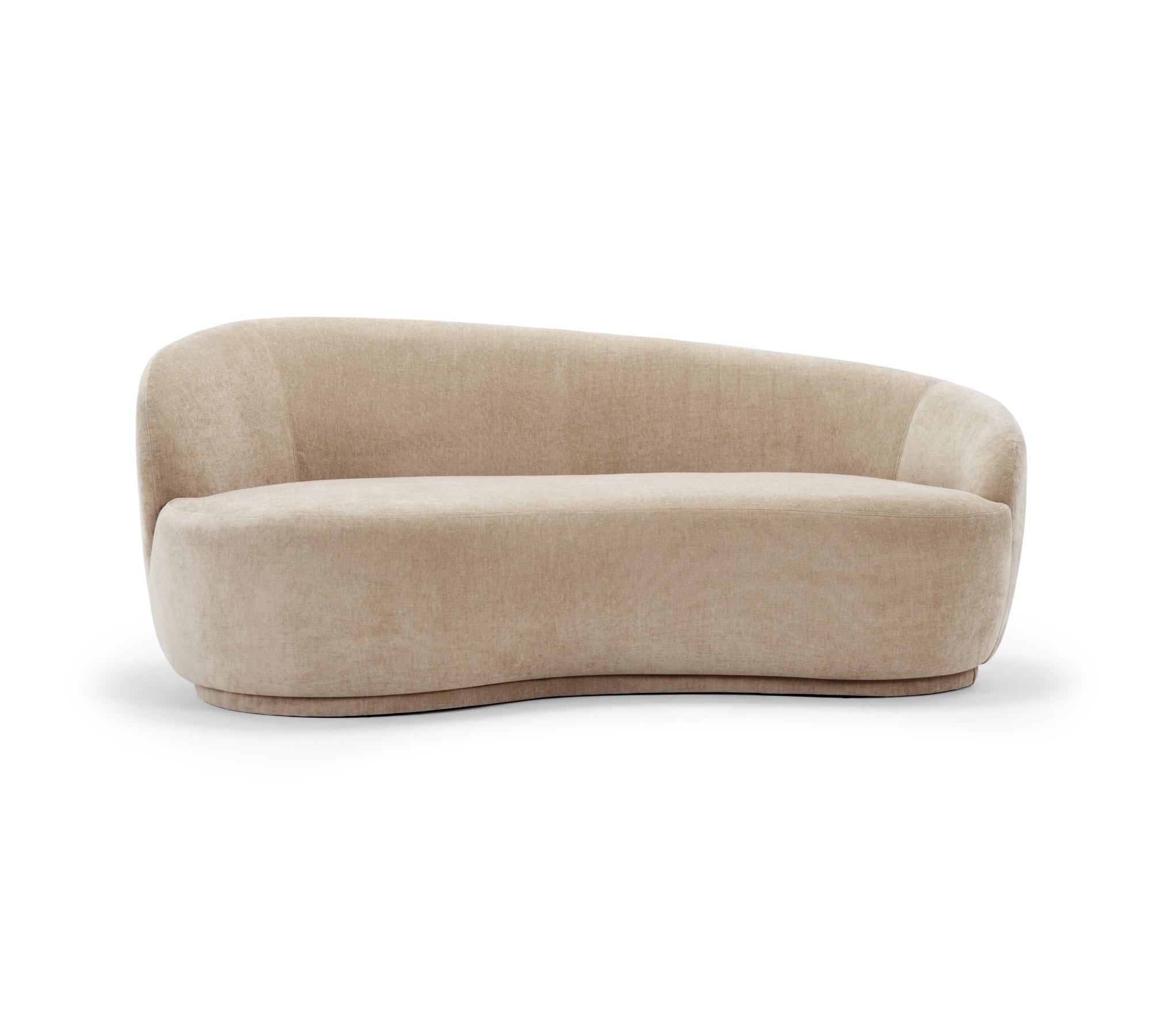 ros soffa 2,5-sitssoffa Danny Cream