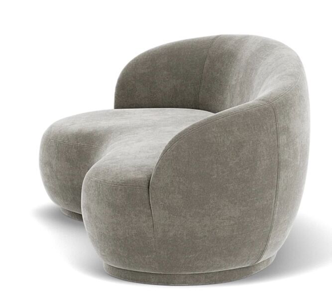 ruža sofa 2,5-sjedalni kauč Planet Grey Green | Siva, image 4 of 4