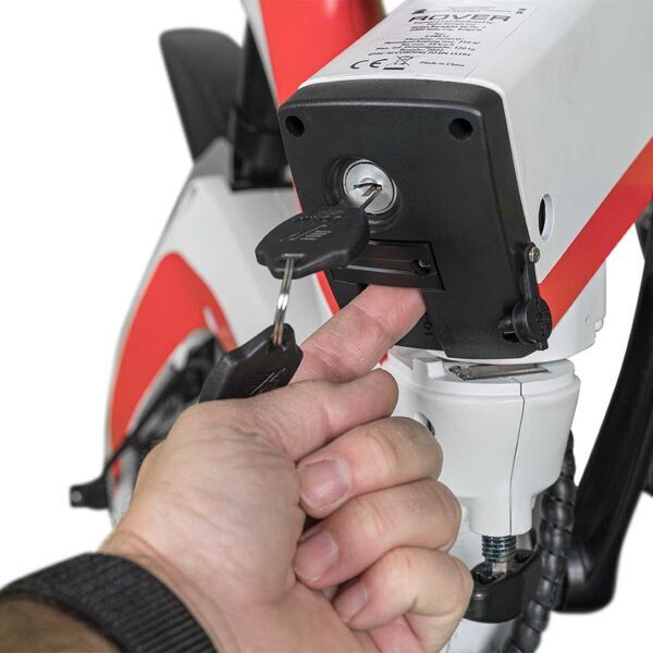 Rover Fold E-Bike FFR 701 (2023) | weiß/rot | 16" | 100 - 500 km 5