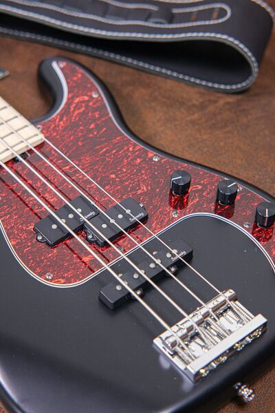 Sadowsky Metroline Hybrid PJ 4-21 | Black Satin | Black Satin, image 3 of 5