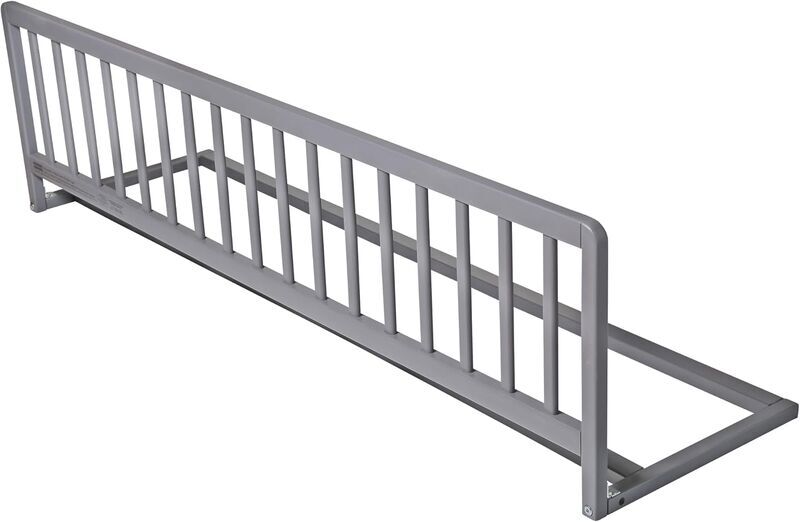 Safetots extrabreites madeira grade de cama | cinzento, image 1 of 3