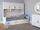 Safetots extrabreites madeira grade de cama | cinzento, thumbnail 2 of 3