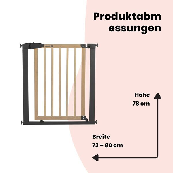 Safety 1st Simply Close Schutzgitter | grey 3
