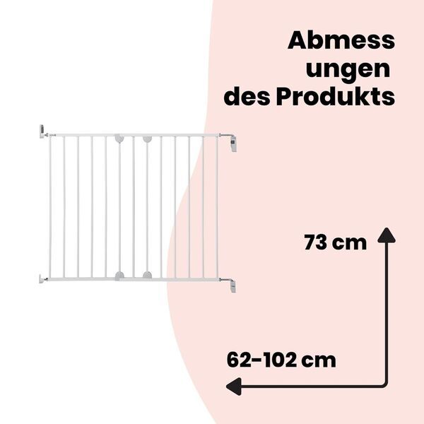 Safety 1st Wall Fix Treppenschutzgitter | weiß 2