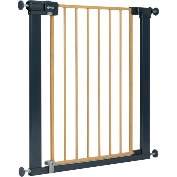 Safety 1st Easy Close Metal Gate | Version Englisch | black/brown 1