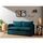 Saga Xl sofa bed 2-seater Petrol green | multicolored, thumbnail 3 of 4