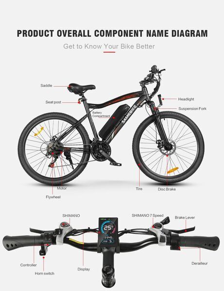 SAMEBIKE SY26-II BK | black | 26" | unisize | < 500 km, image 5 of 5