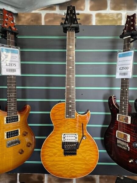 Sammick LN-20FRQM Faded Sunburst 2010 Electric Guitar | Faded Sunburst, image 2 of 5