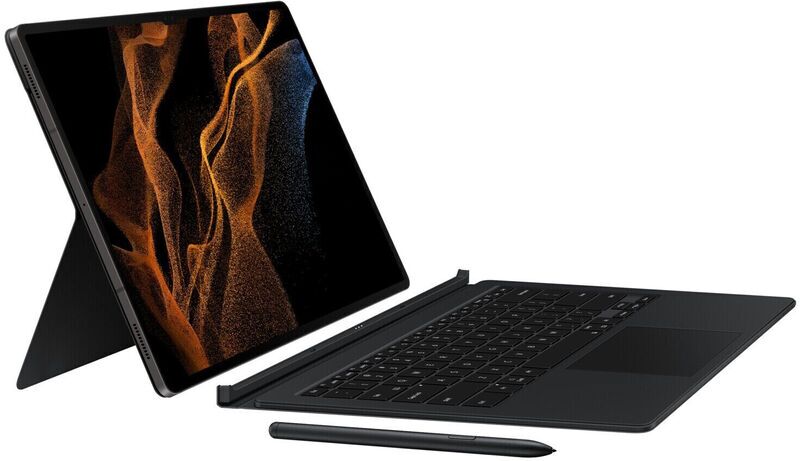 Samsung EF-DX900 Book Cover Keyboard | Galaxy Tab S8 Ultra | black | DE