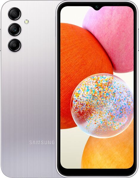 Samsung Galaxy A14 | 4 GB | 128 GB | Dual-SIM | silber 1