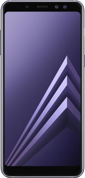Samsung Galaxy A8 (2018) Duos | szary/fioletowy