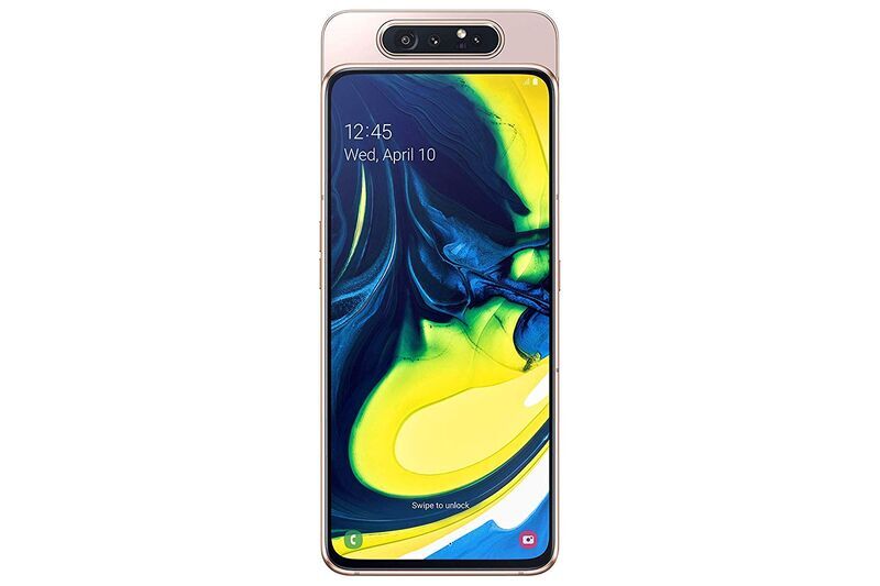 Samsung Galaxy A80 | 128 GB | Single-SIM | guld 2
