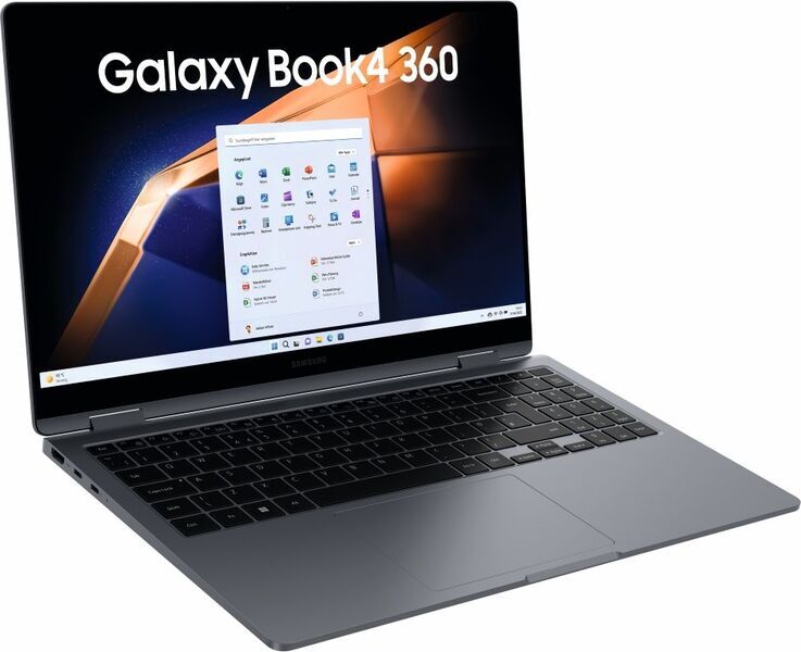 Samsung Galaxy Book4 360 | Core 5 120U | 15.6" | 8 GB | 256 GB SSD | FP | Stylus | grå | Win 11 Home | DE 1