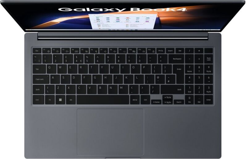 Samsung Galaxy Book4 | i7-1355U | 15.6" | 16 GB | 1 TB SSD | FP | Tastaturbeleuchtung | grau | Win 11 Home | BE 2
