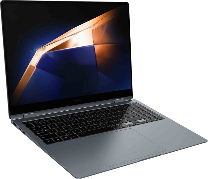 Samsung Galaxy Book4 Pro 360 | Core Ultra 7 155H | 16" | 16 GB | 512 GB SSD | FP | Stylus | grey | Win 11 Home | DE 3
