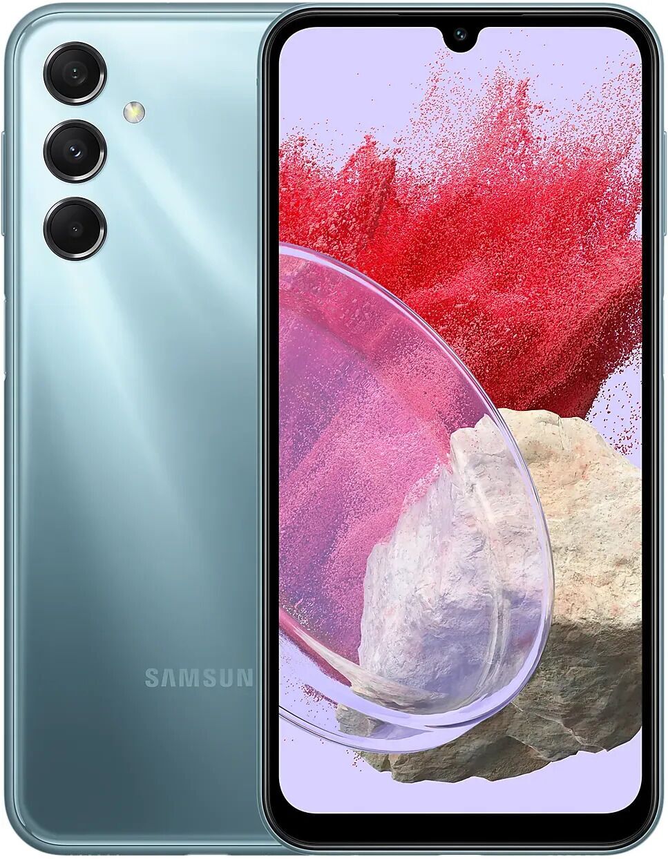 Samsung Galaxy M34 5G 6 GB 128 GB Dual-SIM hellblau