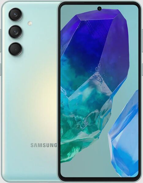 Samsung Galaxy M55 5G | 128 GB | Dual-SIM | Light Green, image 1 of 5
