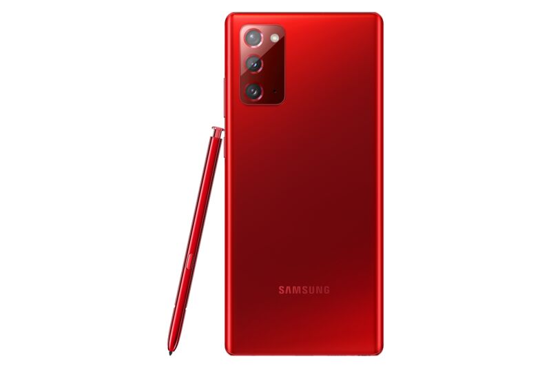 Samsung Galaxy Note 20 | 8 GB | 256 GB | Single-SIM | 5G | mystic red 1