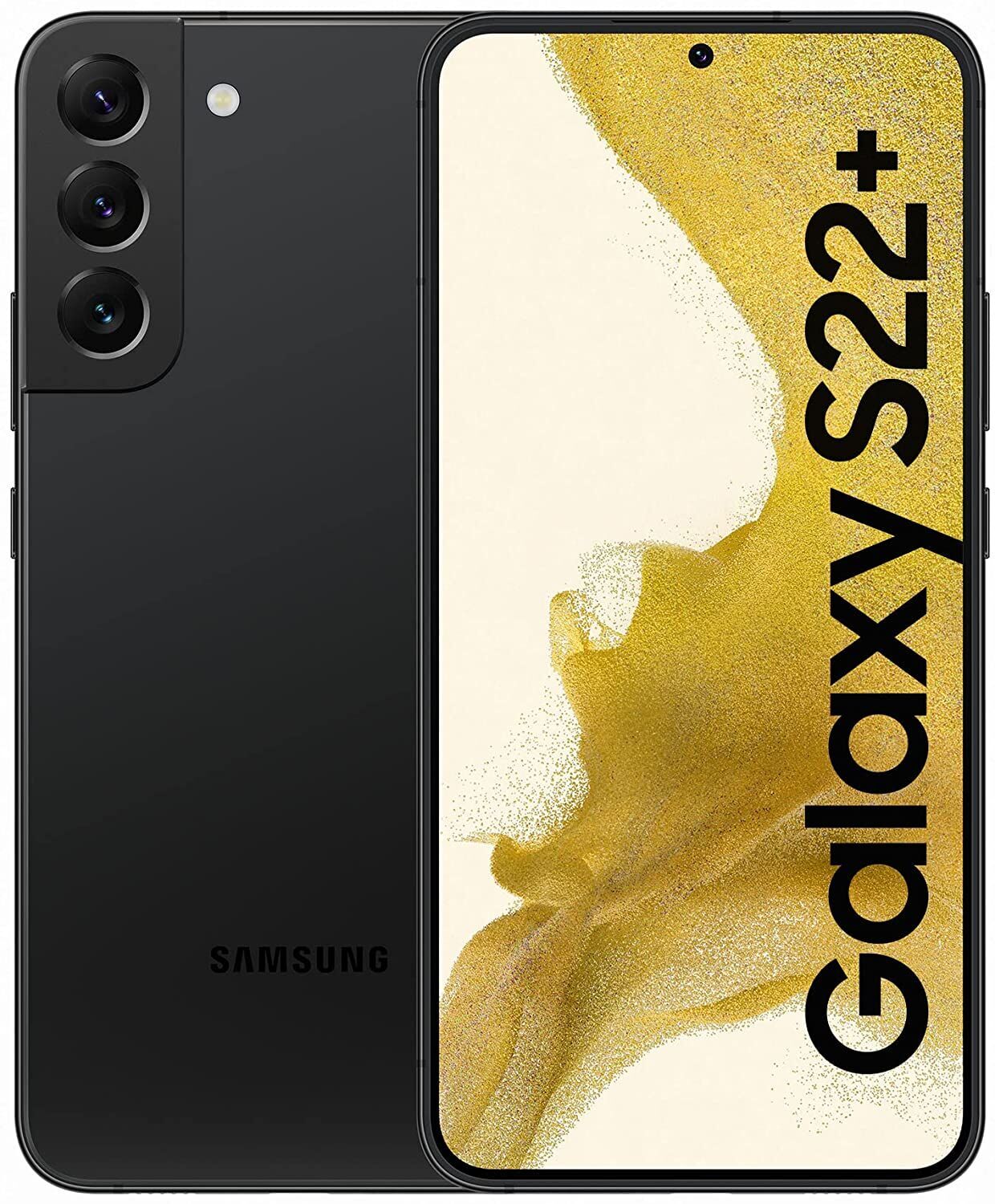 Samsung Galaxy S22 Plus in de kleur Phantom Black