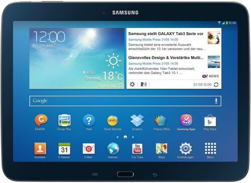 Som Ny: Samsung Galaxy Tab 3 | 16 GB | svart