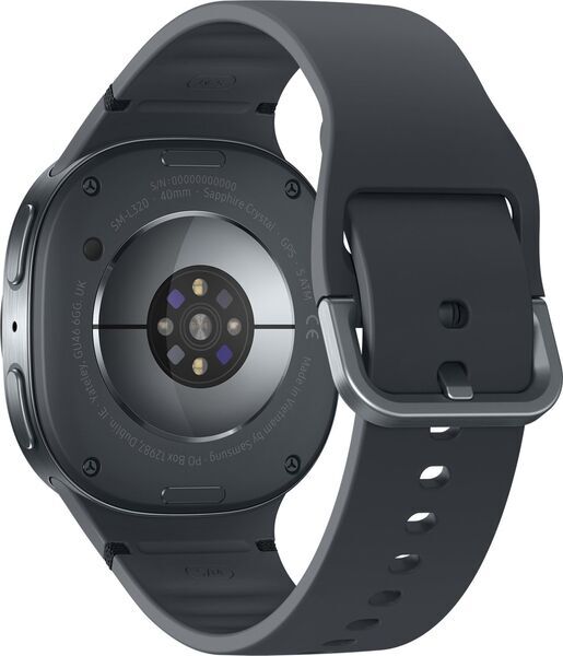 Samsung Galaxy Watch 8 40 mm (2025) | Graphite | Sport Band Graphite | S/M | BT 4