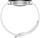 Samsung Galaxy Watch 8 44 mm (2025) | argent | Bracelet Sport Blanc | M/L | 4G thumbnail 3/5
