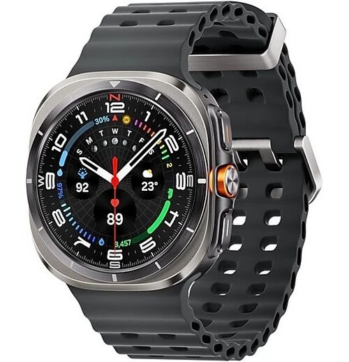 Samsung Galaxy Watch Ultra (2025) Titanium Silver schwarz