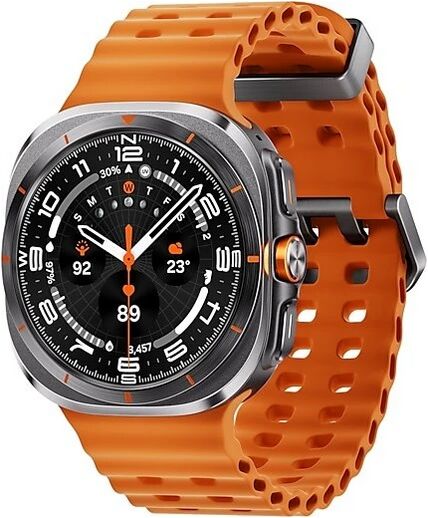 Samsung Galaxy Watch Ultra (2025) | Titanium Gray | orange 1