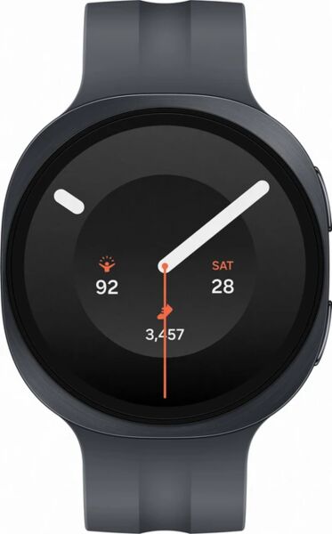 Samsung Galaxy Watch9 44 mm (2026) | Grafīta | Sporta siksniņa | Grafīta | M/L | 4G, image 2 of 5