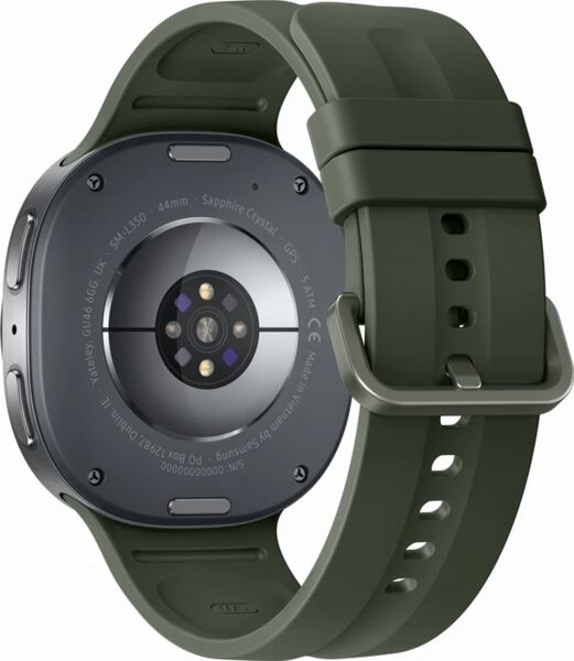 Samsung Galaxy Watch9 44 mm (2026) | silver | sport band | olive | M/L, image 4 of 5