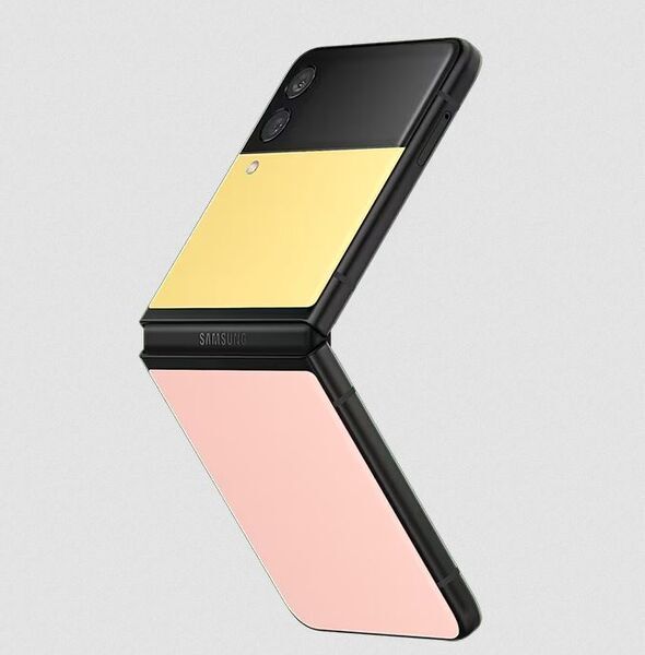 Samsung Galaxy Z Flip3 5G Bespoke Edition | 8 GB | 256 GB | Doble SIM | Amarillo/rosa/negro, image 2 of 2