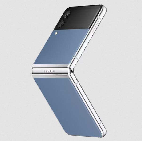 Samsung Galaxy Z Flip3 5G Bespoke Edition | 8 GB | 256 GB | Dual-SIM | blue/silver 2