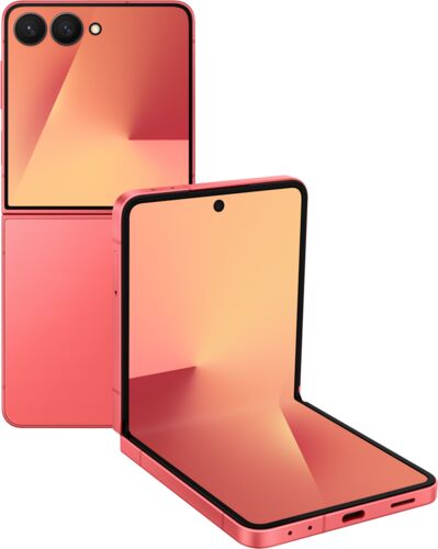 Samsung Galaxy Z Flip 7 refurbished in Coral Red