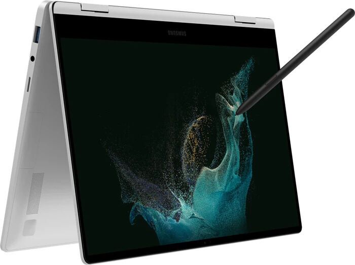 Samsung Galaxy Book2 360 13 | i5-1235U | 13.3" | 8 GB | 256 GB SSD | Stylus | sølv | Win 11 Pro | ND, image 1 of 6