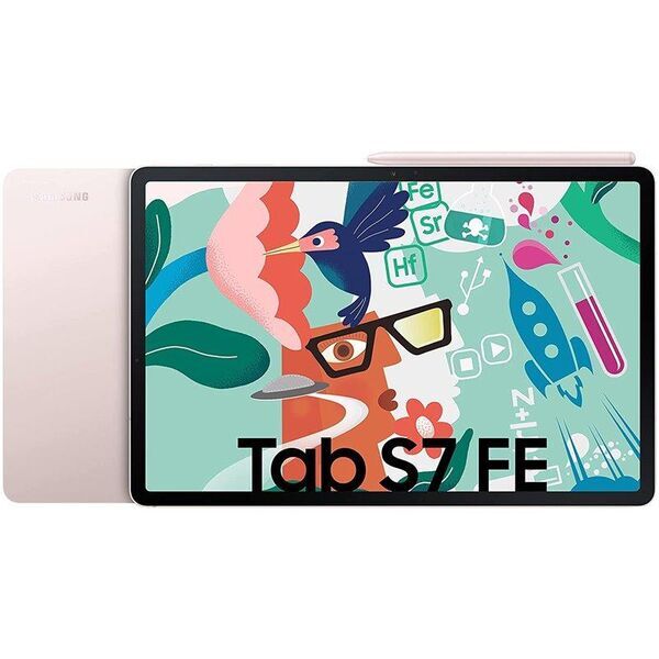 Samsung Galaxy Tab S7 FE | 4 GB | 64 GB | Stylo numérique | Mystic Pink
