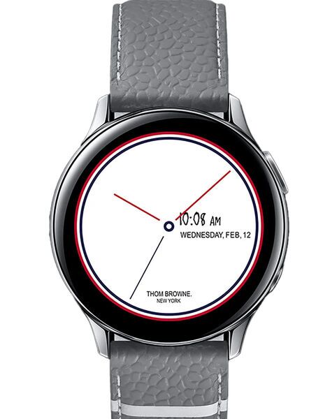 Samsung Galaxy Watch Active 2 40mm (2019) | R830 | 40 mm | Acier | Thom Browne Edition 2