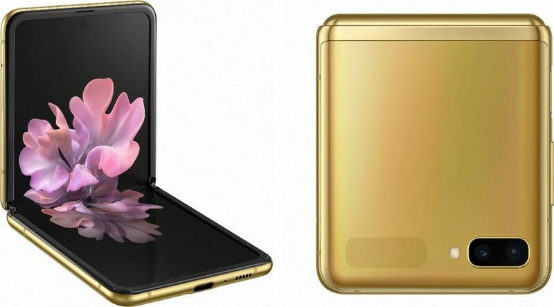 Samsung Galaxy Z Flip 4G | 256 GB | Dual-SIM | mirror gold