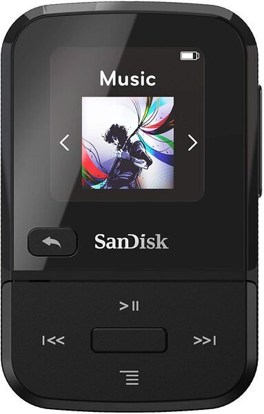 sandisk sansa clip sport go 32gb czarny