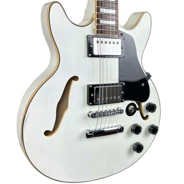 Santander Semi-Hollow - White | wit, image 1 of 4