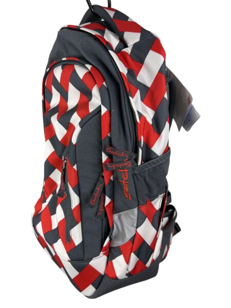 Satch Sleek Karo Schulrucksack | multicolored 4