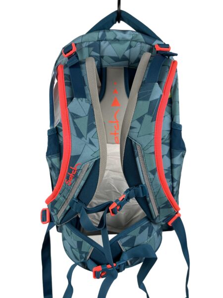 Satch Sleek Petrol Triangle Schulrucksack | multicolored 2