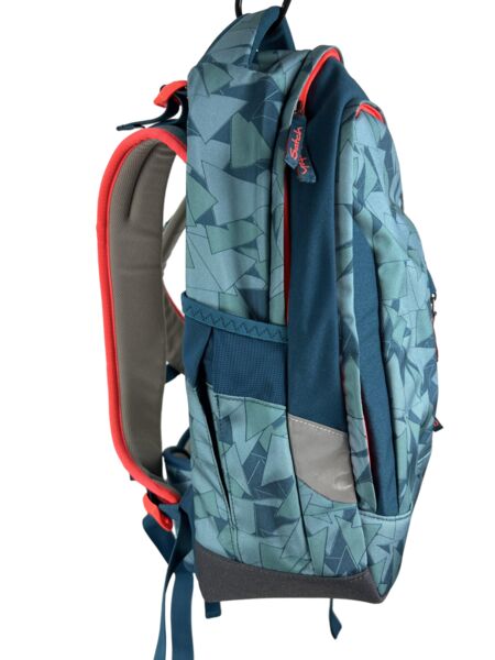 Satch Sleek Petrol Triangle Schulrucksack | multicolored 4