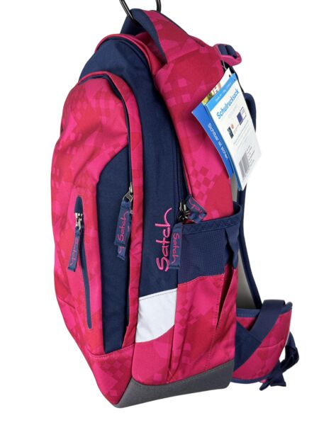Satch Sleek Schulrucksack | rosa 3