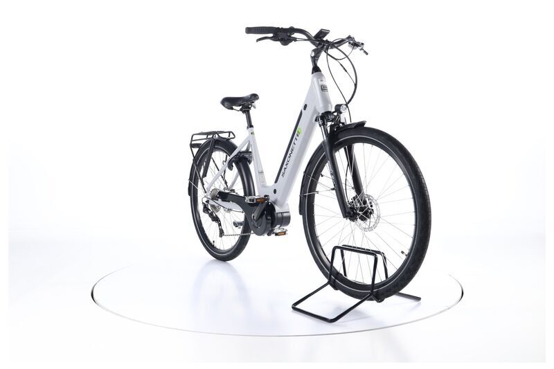 Saxonette Premium Sport 3.0 (2022) | Tiefeinsteiger | silber matt | 28" | 50 cm | < 100 km 3