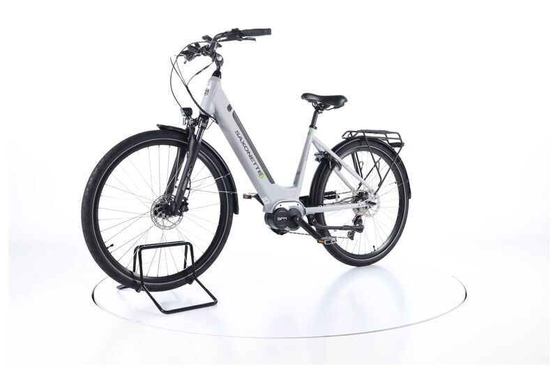 Saxonette Premium Sport 3.0 (2022) | Tiefeinsteiger | silber matt | 28" | 50 cm | < 100 km 5