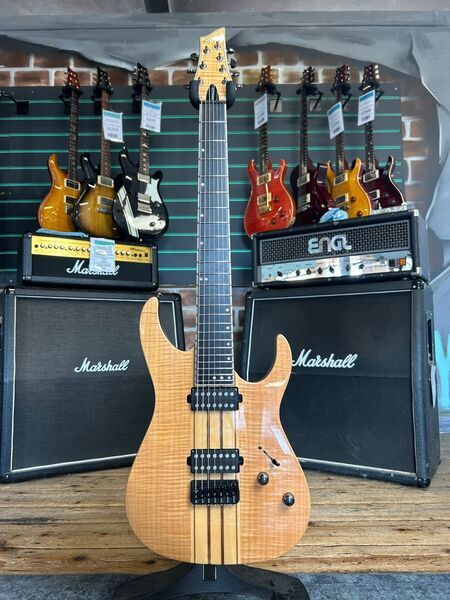 Schecter Banshee Elite 7 String Gloss Natural 2019 Electric Guitar | Gloss Natural, image 1 of 5