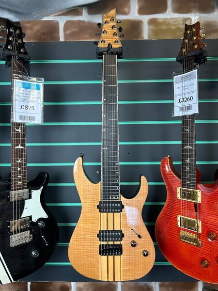 Schecter Banshee Elite 7 String Gloss Natural 2019 Electric Guitar | Gloss Natural, image 2 of 5