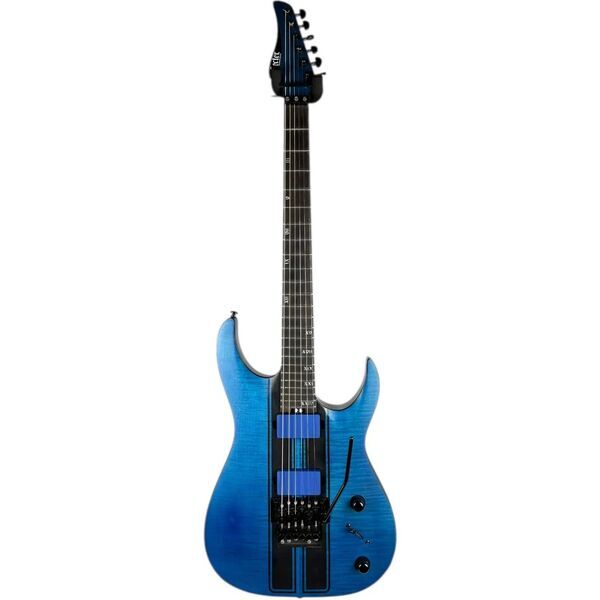 Schecter Banshee GT FR 2022 - Satin Trans Blue | Satin Trans Blue, image 2 of 4