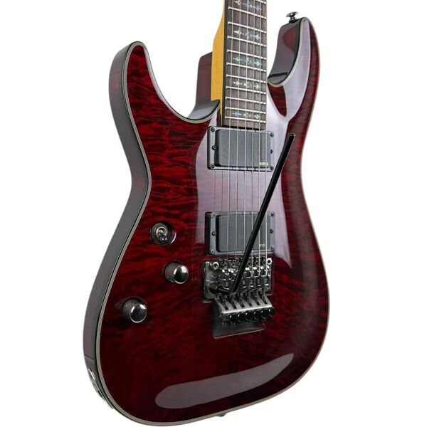 Schecter Damien Elite FR 2014 - Crimson Red | Crimson Red, image 1 of 4
