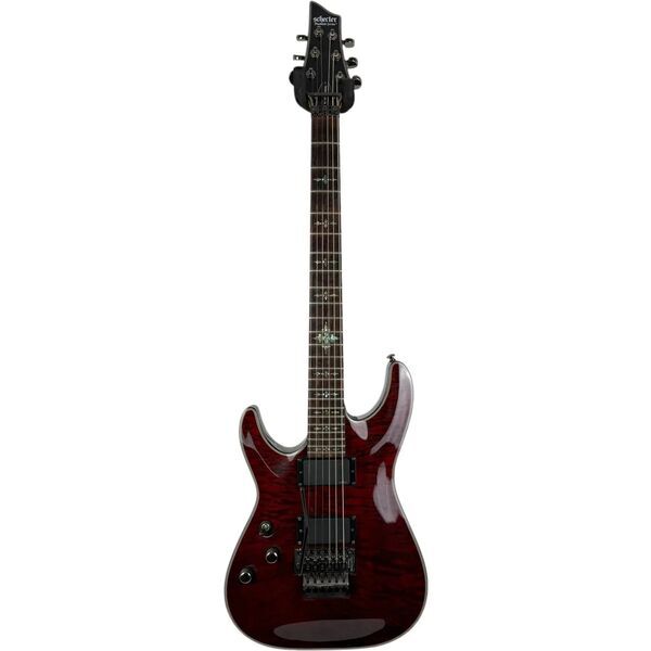Schecter Damien Elite FR 2014 - Crimson Red | Crimson Red, image 2 of 4